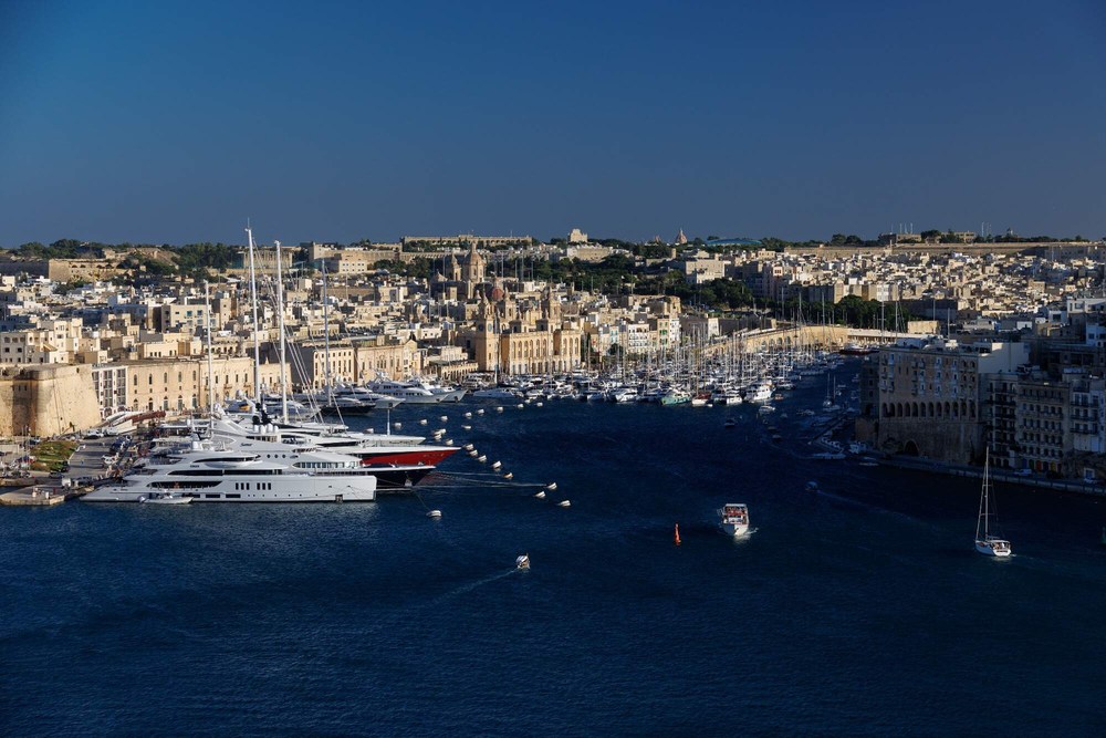 Malta: Valletta, přístav
