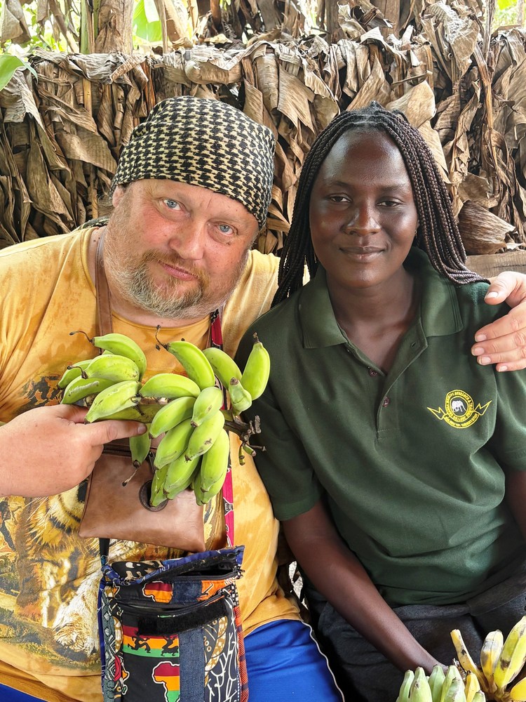 Uganda: banánová show